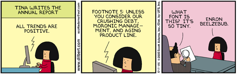 Dilbert Cartoon